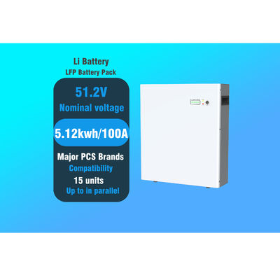 51.2V LiFePo4 Energy Storage Battery Pack Compatible With Mainstream PCS