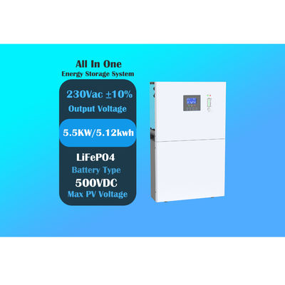 SunAura 5.5KS5 Hybrid Solar Inverter All In One Energy Storage System