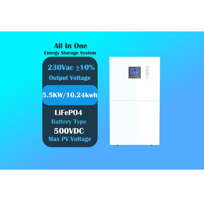 5.5KS10 All In One Energy Storage System Wall Mounted 5.5KW Hybrid Solar Inverter