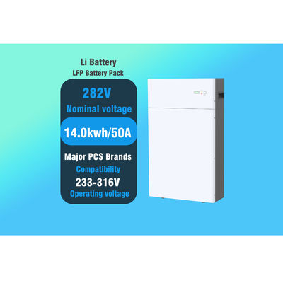 LiFePO4 High Voltage Energy Storage Battery Pack 282V Safety Reliable