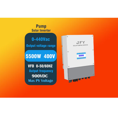 5.5KW  VFD Variable Frequency Solar pump Inverter General Purpose AC Drive Motor